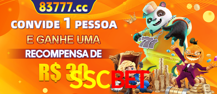 Banner institucional da SSCBET sobre parceria de marcas e criação de uma marca de excelência, apresentando os mascotes de jogos populares como o Fortune Tiger.